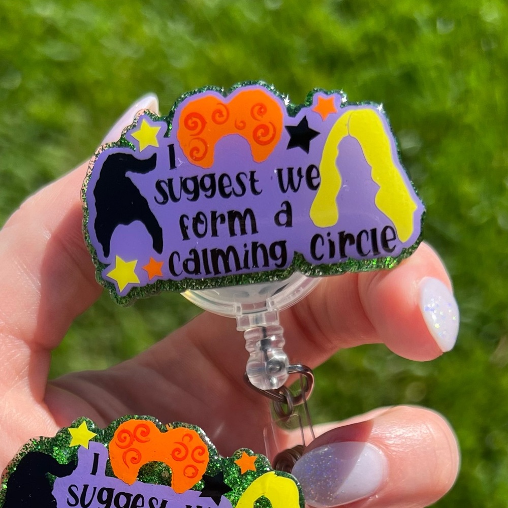 Hocus Pocus Inspired Badge Reel